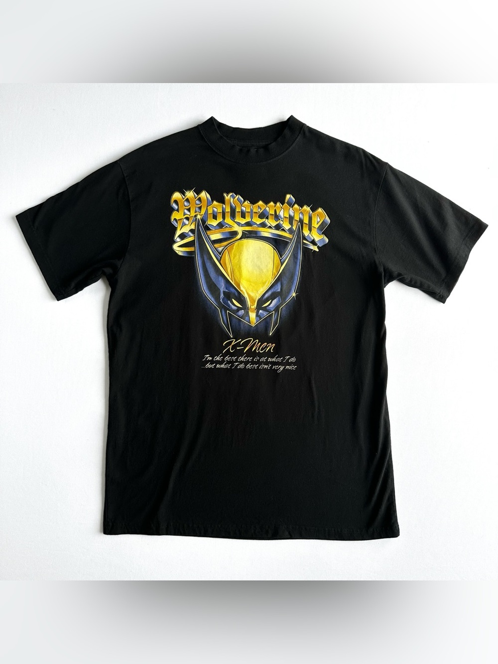 Marvel Wolverine Graphic Tee - Black and Yellow